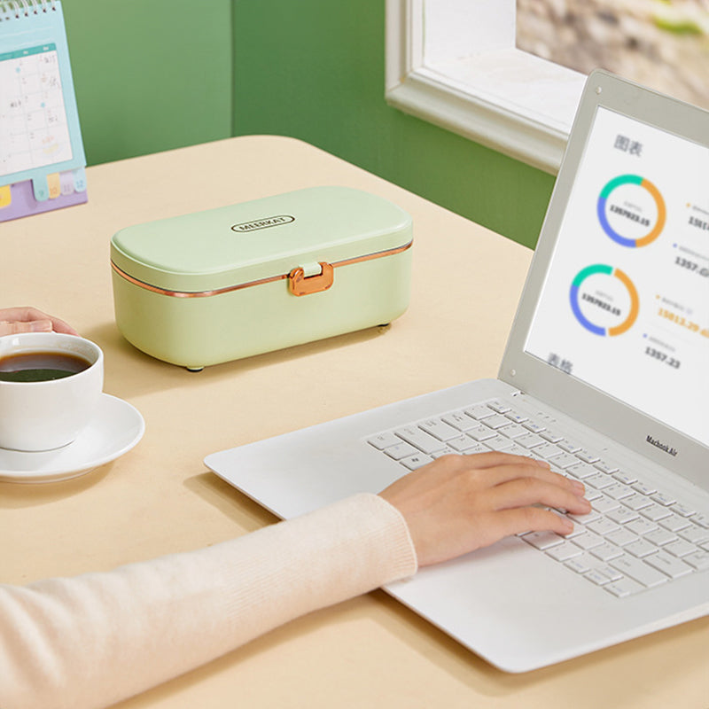 900ML Portable Electric Lunch Box for Office Workers. Self - heating, steaming, cooking, with heat preservation