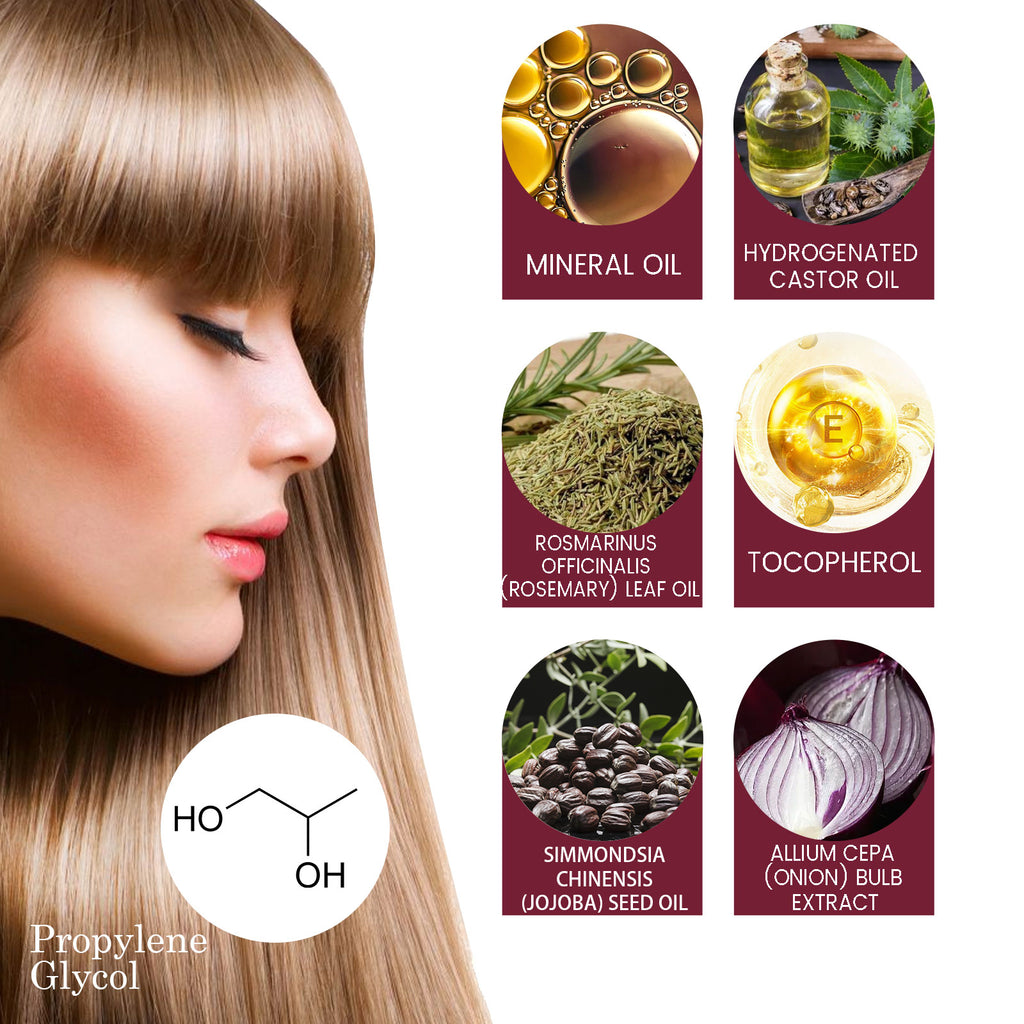 Onion Hair Growth Essential Oil, Strengthens And Hydrates Hair Growth Hair Dense Hair Care Spray