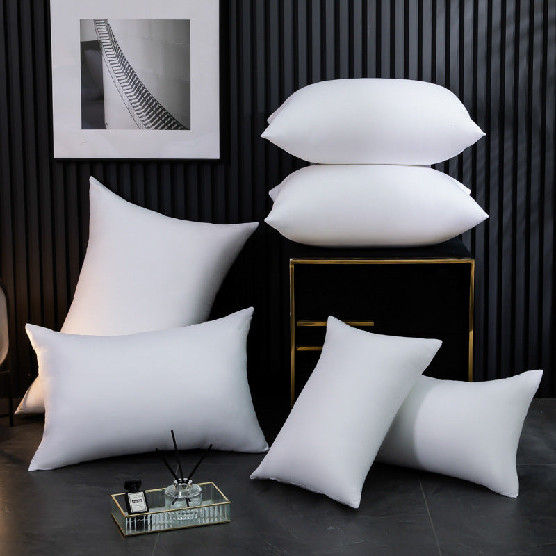 Rectangular Sofa Cushion Insert, Brushed Fabric Cover, Thickened Polyester Fiber Fill, Comfortable Backrest Pillow Core