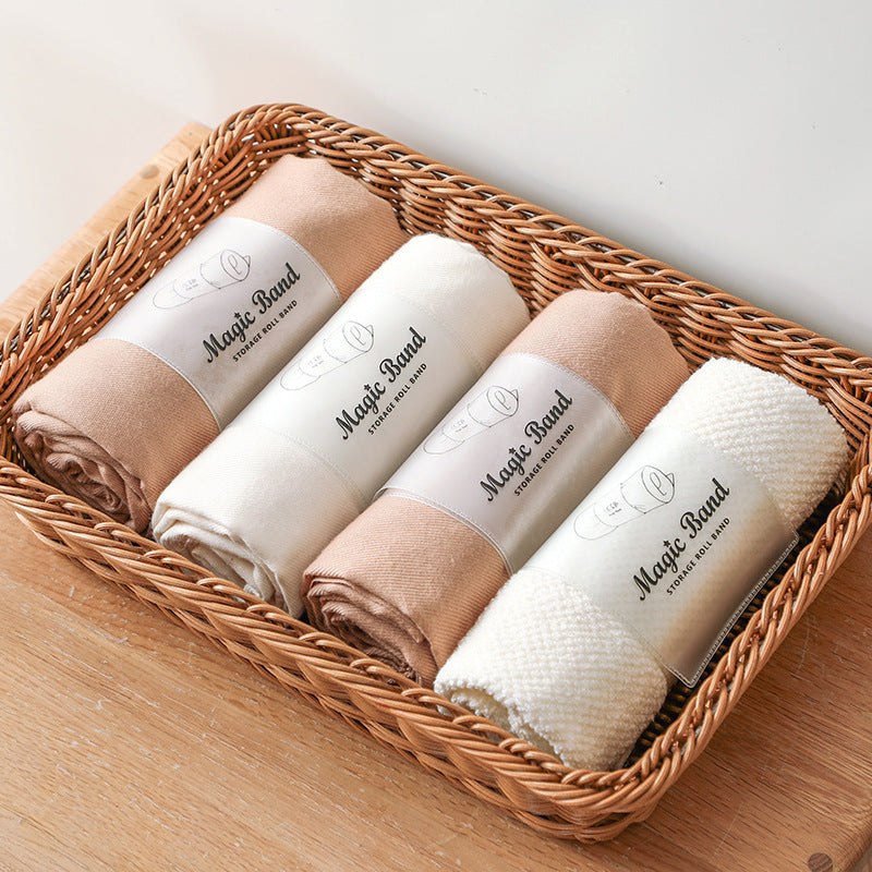 Clothes Roll Straps Self-Adhesive Strapping Straps Are Convenient For Household Clothes Sorting And Storage Straps Travel Supplies